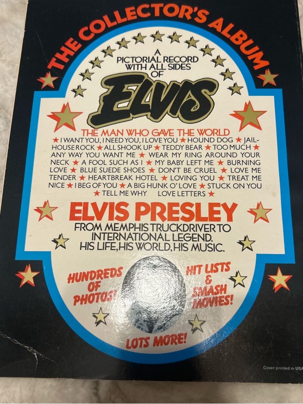 The Elvis Presley Scrapbook - Solid Gold Memories (Blue Cover) - Picture 5 of 5